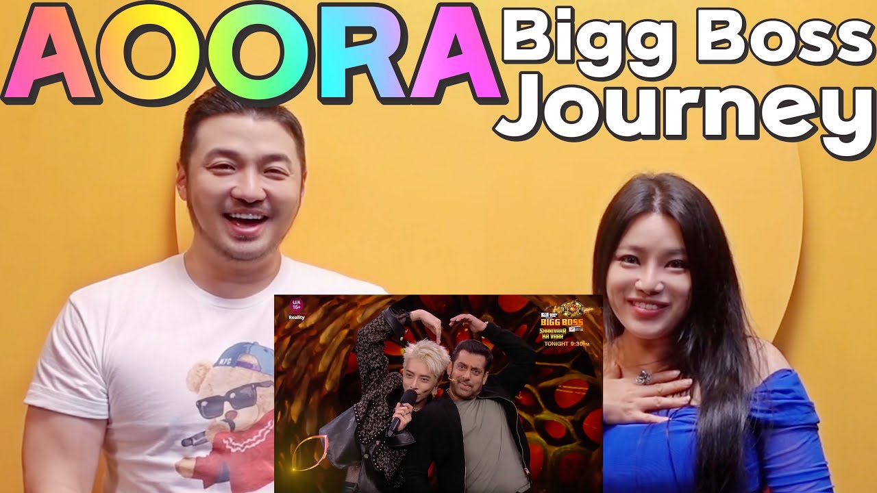 AOORA's friends react to his Bigg Boss journey🌟🇰🇷🇮🇳