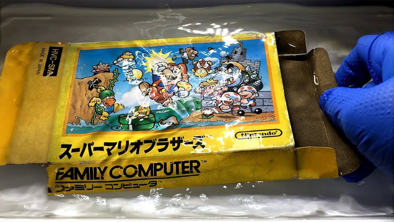 #1: Как восстановить коробку от ретро-игры!