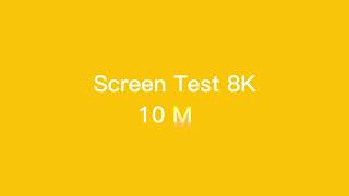 Ultimate 8K Screen Test | Dead Pixel Test | Color Display Check
