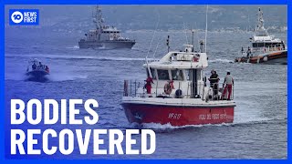 Five Bodies Found In Sunken Superyacht In Sicily | 10 News First