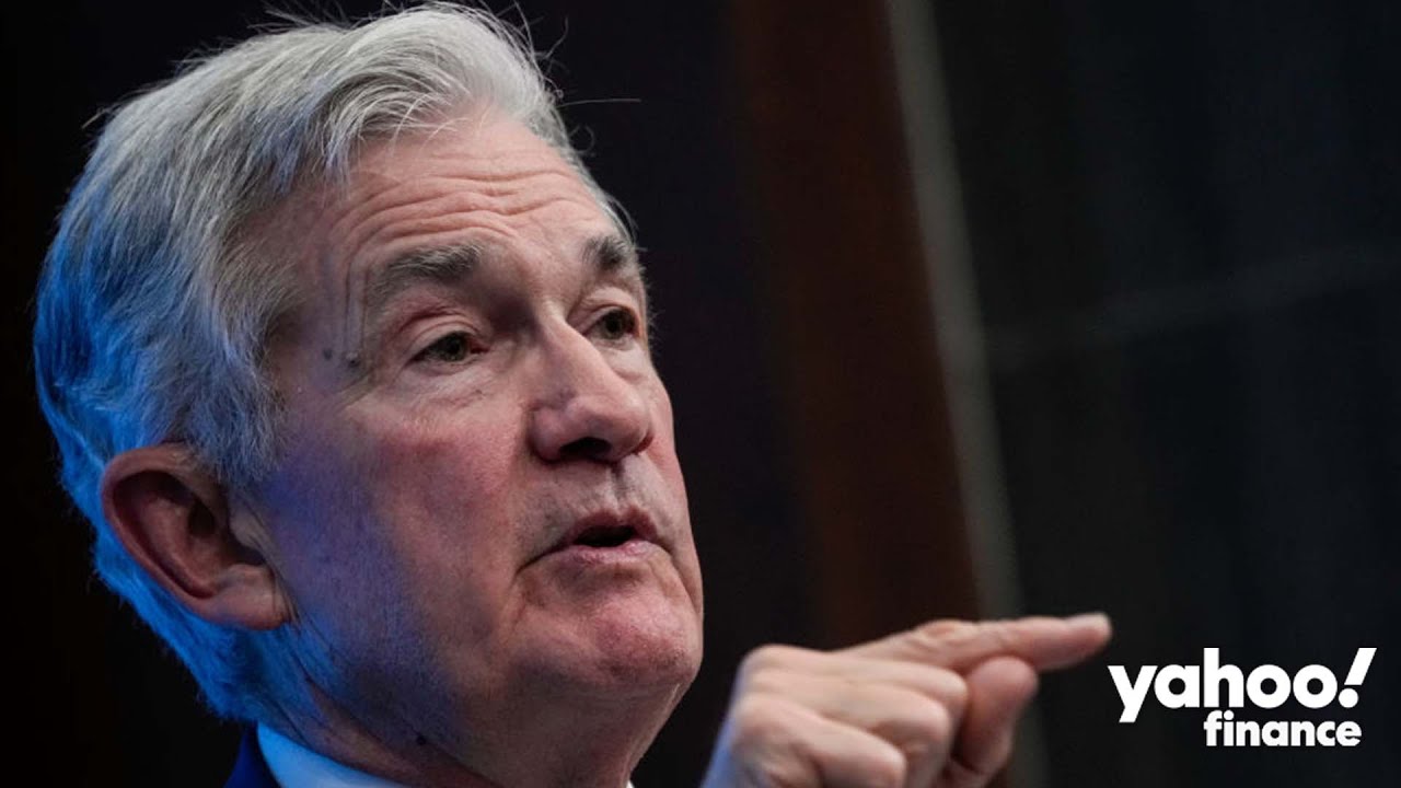 Fed Chair Powell signals 0.50% rate hike in December - YouTube