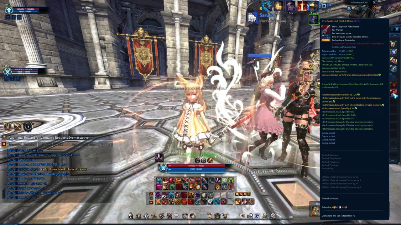 ✩ Tera ✩ Warrior +15 vm8 with +15 Scroll