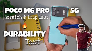 Poco M6 Pro 5G Durability Test | Scratch & Drop Test