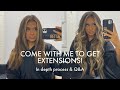 COME WITH ME TO GET BEAUTY WORKS BOND HAIR EXTENSIONS & BALAYAGE! REVIEW, PROCESS & Q&A💗