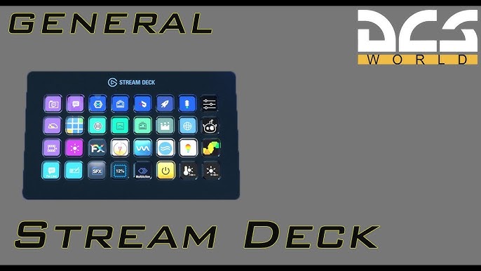 Stream Deck XL - F18 Hornet profile