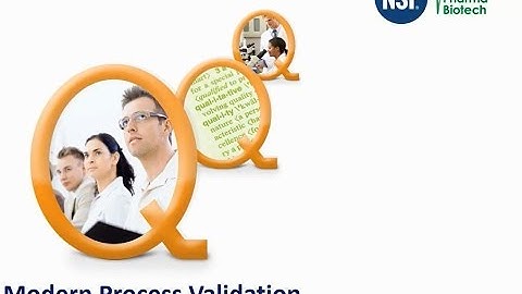 Webinar: Modern Process Validation