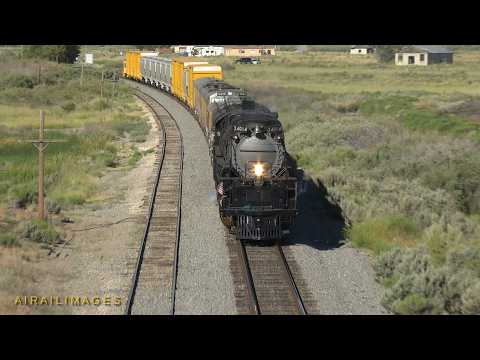 Union Pacific Big Boy 4014 Wells, Elko, Nevada July 6 2024 Airailimages ...