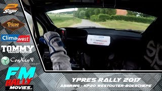 Ypres rally 2017 | ONBOARD | Abbring - KP20 Westouter-Boeschepe [HD]