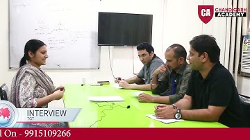 KVS-TGT Panel Interview Demo Class | Chandigarh Academy