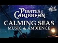 Pirates of the caribbean  calming music with 4k footage from sea of thieves