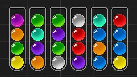 Ball Sort Puzzle - Color Game Level 123 Solution