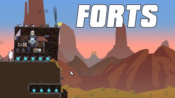 FORTS Multiplayer 3v3 - A tale of Mortars and Machine Guns