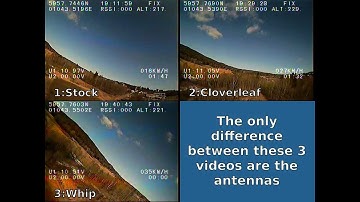 FPV Test #3: Antennas and circular polarization