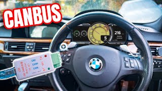 Reading THE BMW CAN BUS USB to CAN: CUSTOM CLUSTER PLANS