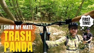 I SHOW MY MATE: TRASH PANDA | FIRST TIME! Is This The Hardest And Most Fun Trail In The Don Valley?!