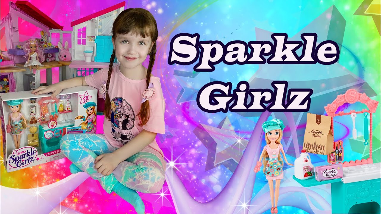 Zuru Sparkle Girlz Распаковка Игрушки