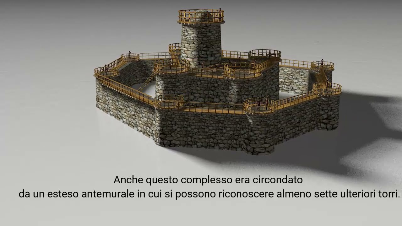 SU NURAXI   SAMATZAI   RICOSTRUZIONE 3D