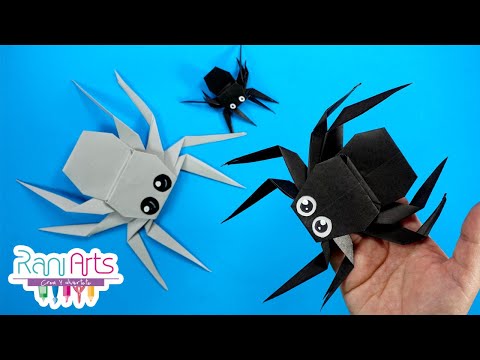 Video: Cómo Hacer Una Araña De Papel