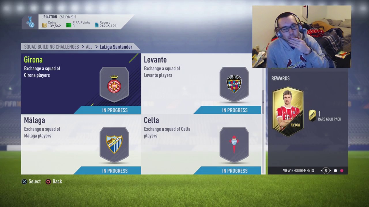 Girona - LaLiga Santander League SBC - FIFA 18