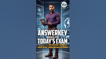 PSC TODAY EXAM 🎯| MATRON GR.I (KZD) ANSWER KEY ✅|KERALA PSC 2025 #psc #keralapsc #answerkey #today