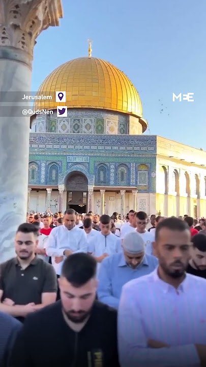 Eid Al-Adha prayer in Palestine