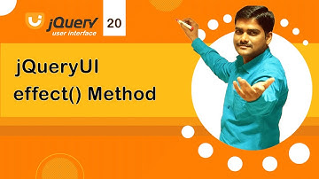 jQuery UI effect() Method - jQuery UI Tutorial 20 🚀