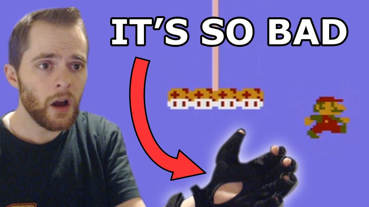 I beat the HARDEST Mario game with the WORST controller (Power Glove)