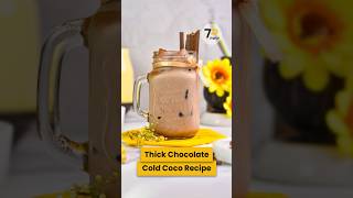 Best Ever Cold Coco Recipe | Best Summer Drinks to Make At Home asmr chocolateshake viral shorts