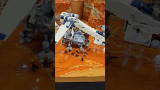 Battle of Geonosis Lego Star Wars MOC Brickfair VA #brickfairva #legomoc #Lego #shorts #starwars