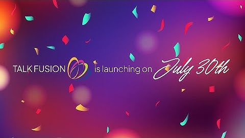 Talk Fusion Presentation by Jimmy Ezzell