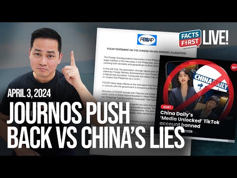 Pinoy journos fact-check China’s propaganda