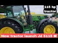 johndeere 5115 M Tractor launch 115 hp 4wd ac cabin