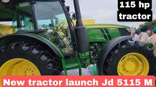 johndeere 5115 M Tractor launch 115 hp 4wd ac cabin