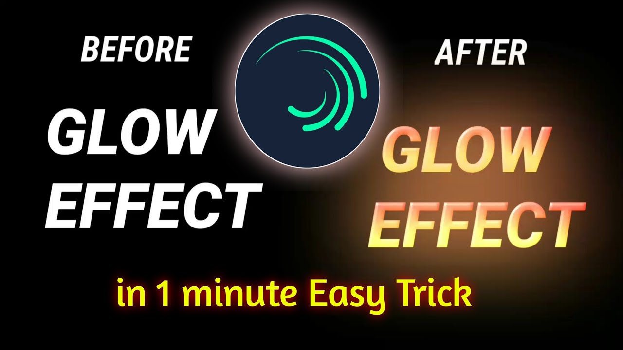 Glow Text in Alight Motion – Easy Tutorial (2026) - YouTube