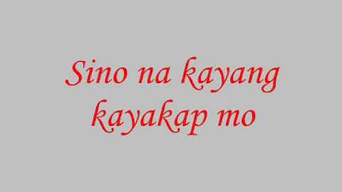 Saan Ka na Kaya Ngayon LYRICS By Anna Fegi