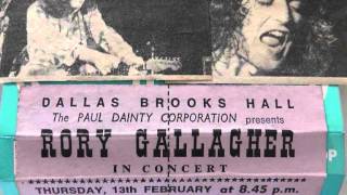Rory Gallagher -  Melbourne - 13 Feb 1975 - Garbage Man  (audio)