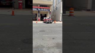 D.C. Fire EMS Battalion 6 responding from Station 2 china town Washington DC #emergency response