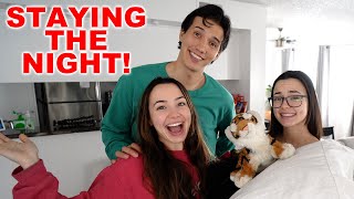 Spending the Night At My Twin’s New Apartment - Merrell Twins