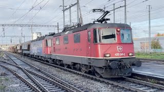 Zugverkehr/Trains at Pratteln 15.11.23