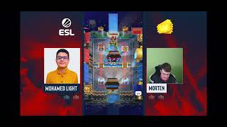 Mohamed Light VS Morten | Clash Royale