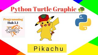 Making Pikachu Using  Python Turtle 🐢 Graphic.... Profile