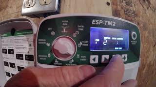 Famous RainBird ESP-TM2 Control Clock Programming Net Worth