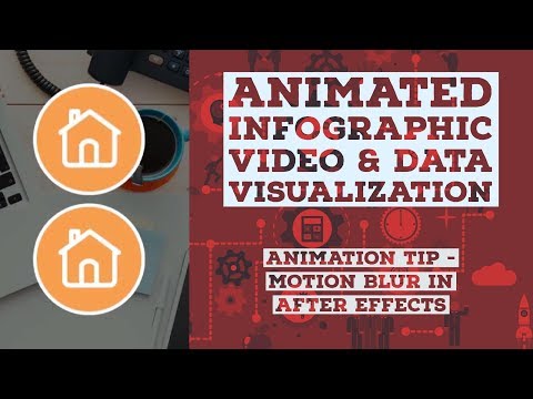 Animation TIP - Motion Blur in After Effects - Animated Infographic Tutorial [15/48]