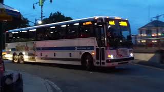 NYCT Regional Bus: Prevost Car X3-45 2516 SIM1 Express Bus @ Battery Place/West Street