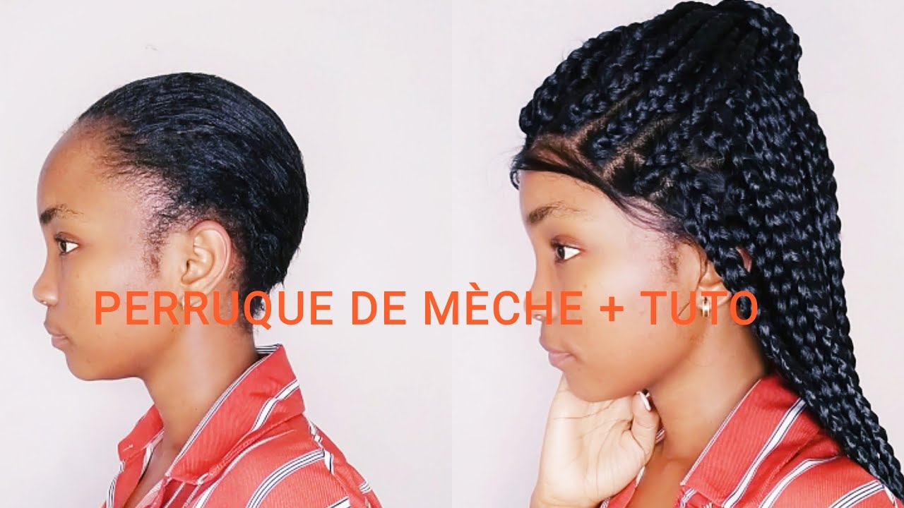 COMMENT FAIRE UNE PERRUQUE BRAIDS , TRESSES, RASTAS 