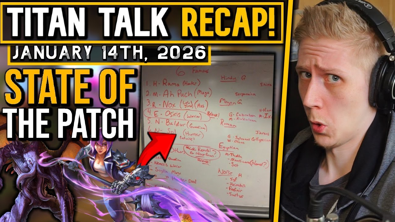 Обзор состояния патча, список старых богов, порты воинов и многое другое! - Краткий обзор Titan T...