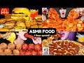 Asmr mcdonalds burger kfc chicken mukbang compilation  1 hour special