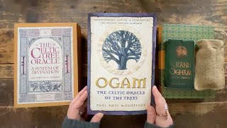 Celtic Series: Ogham Resources--Books & Decks