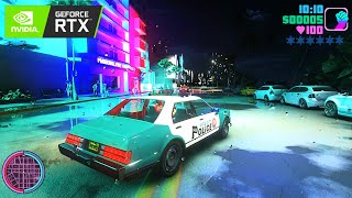 GTA Vice City Remake 🌴 Remastered 2024 Gameplay With Next-Gen Graphics On RTX 2060 ➤ GTA 5 Mods PC