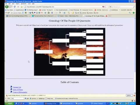 free genealogy website templates